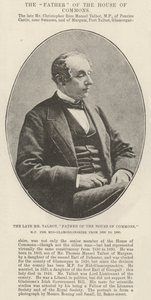A néhai Talbot úr, az alsóház atyja, Közép-Glamorganshire képviselője 1830 és 1890 között alkotó: English Photographer