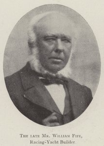 A néhai William Fife úr, versenyjachtépítő alkotó: English Photographer