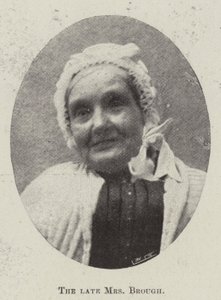 A néhai Mrs. Brough alkotó: English Photographer
