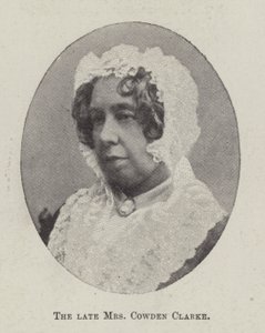 A néhai Mrs. Cowden Clarke alkotó: English Photographer