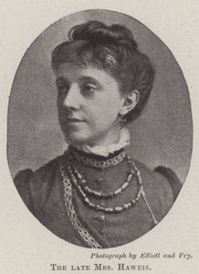A néhai Mrs. Haweis alkotó: English Photographer