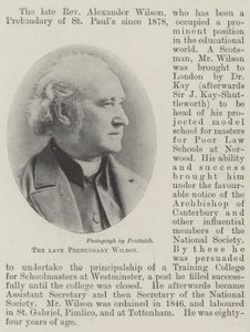 A néhai Prebendary Wilson alkotó: English Photographer