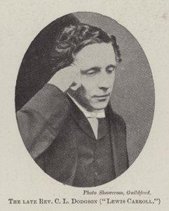 A néhai CL Dodgson tiszteletes, Lewis Carroll alkotó: English Photographer