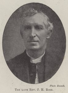 J. H Rose néhai tiszteletes alkotó: English Photographer