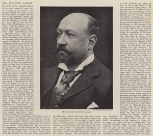 A néhai Sir Augustus Harris alkotó: English Photographer