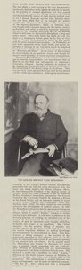 A néhai Sir Benjamin Ward Richardson alkotó: English Photographer