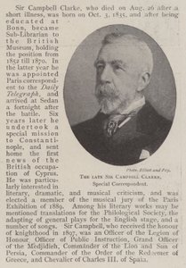 A néhai Sir Campbell Clarke, különleges tudósító alkotó: English Photographer