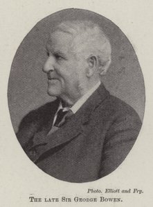 A néhai Sir George Bowen alkotó: English Photographer