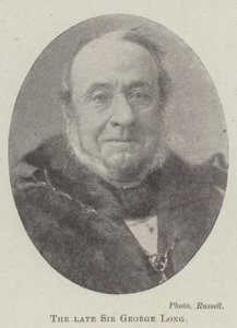 A néhai Sir George Long alkotó: English Photographer