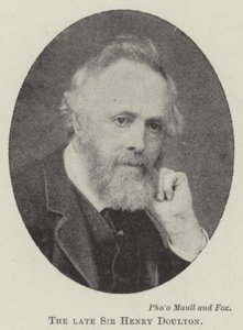 A néhai Sir Henry Doulton alkotó: English Photographer