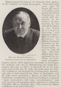 A néhai Sir John Donnelly, a Tudományos és Művészeti Osztály titkára alkotó: English Photographer