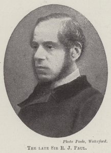 A néhai Sir R J Paul alkotó: English Photographer