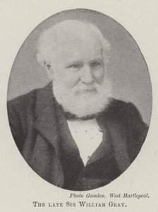 A néhai Sir William Gray alkotó: English Photographer