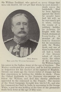 A néhai Sir William Lockhart alkotó: English Photographer