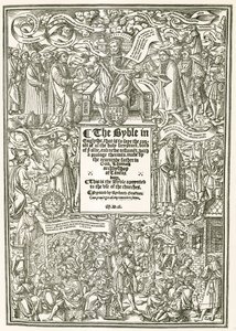 A Cranmers Bible címlapja, i.sz. 1540 alkotó: English Photographer