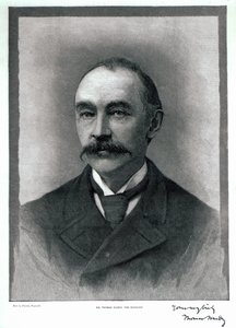 Thomas Hardy, 1892 alkotó: English Photographer