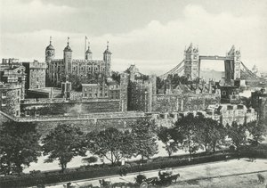 A londoni Tower és a Tower Bridge alkotó: English Photographer