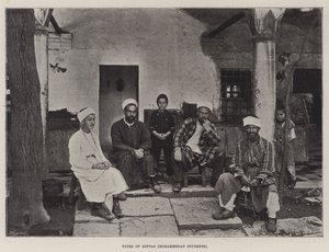 A Softák típusai, mohamedán hallgatók alkotó: English Photographer