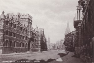 University College, High Street, Oxford alkotó: English Photographer