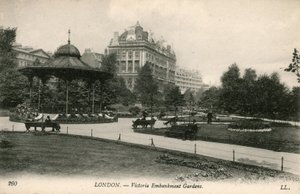 Victoria Embankment Gardens, London alkotó: English Photographer