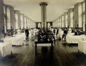 Victoria Ward a St. Thomas Kórházban, London, 1900 körül alkotó: English Photographer
