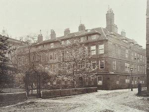 Kilátás a Clifford Innre, London City, 1885 alkotó: English Photographer