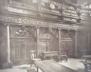 Kilátás a Grays Inn Hallra, London, 1885 alkotó: English Photographer