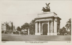 Wellington Arch és Quadriga, Hyde Park Corner alkotó: English Photographer
