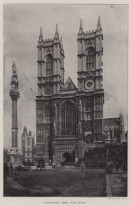 Westminster Abbey, Nyugati Front alkotó: English Photographer