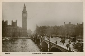Westminster Bridge, London alkotó: English Photographer