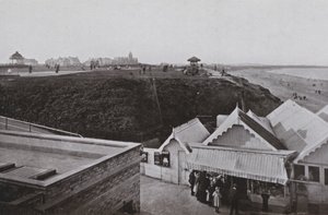 Whitley Bay, The Links (fekete-fehér fotó) alkotó: English Photographer