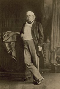 William Makepeace Thackeray angol író és szatirikus (f/w fotó) alkotó: English Photographer