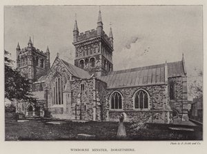 Wimborne Minster, Dorsetshire alkotó: English Photographer