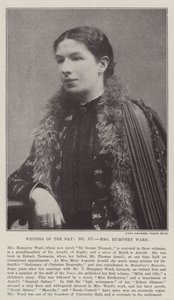 A nap írói, Mrs. Humphry Ward alkotó: English Photographer