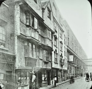 Wych Street, Westminster LB: Nyugatra nézve, 1890 alkotó: English Photographer