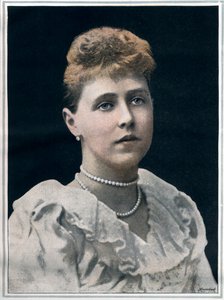 Marie Románia portréja (Marie Alexandra Victoria, korábban Marie edinburghi hercegnő)