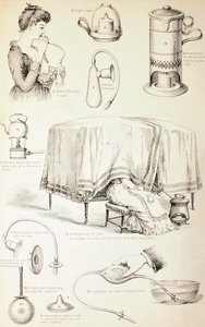 19. századi óvodai felszerelések, 1890 körül alkotó: English School