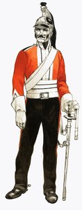 3. dragonyosezred 1812 katona alkotó: English School