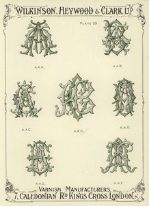 AAA, AAB, AAC, ABC, AAD, AAE, AAF alkotó: English School