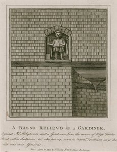 Egy Gardiner Basso Relievo alkotó: English School