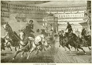 Szekérverseny a Colosseumban alkotó: English School