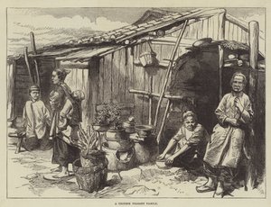 Egy kínai parasztcsalád (metszet) alkotó: English School