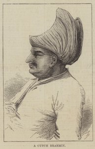 Egy Cutch Brahmin (metszet) alkotó: English School