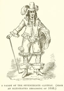 A tizenhetedik század Dandyje alkotó: English School