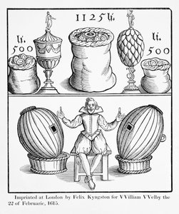 Nyilatkozat a Virginia számára kiírt Nagy Lottó következő sorsolásának időpontjáról, Felix Kyngston által William Welby számára, London, 1615 alkotó: English School