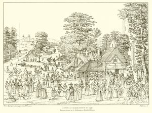 Egy ünnep Horselydownban 1590-ben alkotó: English School