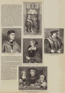 Egy csoport korai portrék (metszet) alkotó: English School