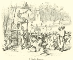 Egy hindu bhakta alkotó: English School