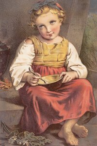 Reggeli étkezés (színes litó) alkotó: English School