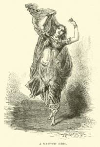 Egy Nautch lány alkotó: English School